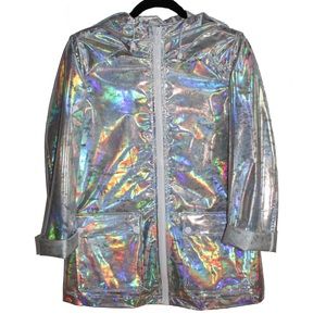 ✨✨Holographic Festival Raincoat✨✨